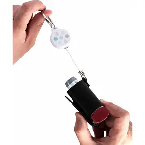Inhaler Travel Case with Retractable Key Chain,When You're outdoors,Quick Access the Inhalers (No Asthma Inhalers)