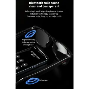 Bluetooth Audio Smart Glasses with Interchangeable Frames