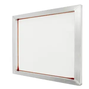 110 Mesh White 20" x 24" Aluminum Screen Printing Frame