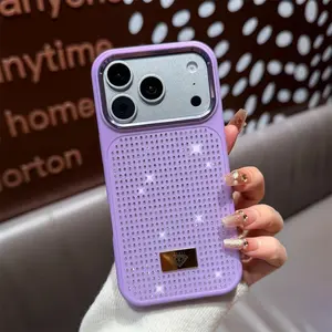 Luxury Fashionable flash Girl Diamond Studded Phone Case for IPhone 17 Pro Max 17 16 Pro 15 14 13 12 Shockproof Protect Cover