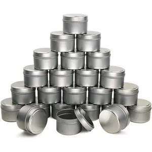 Candle Tin 24 count, 4 oz, for Candle Making