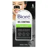 Biore Charcoal Deep Cleansing Pore Strips, Oil Control, 6 Nose Strips