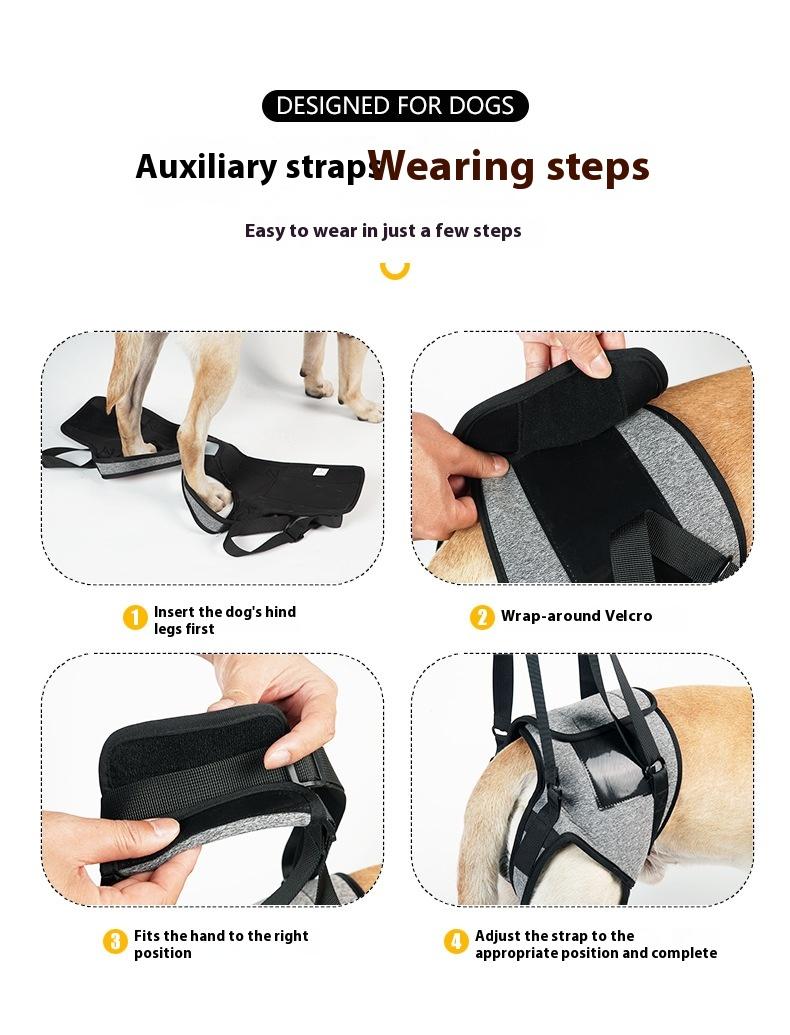 Senior Dog Rear Lift Strap, Back Leg Support Harness for Elderly Dogs Walking Stairs and Mobility Help Senior Dog Rear Lift Strap, Back Leg Support Harness for Elderly Dogs Walking Stairs and Mobility Help