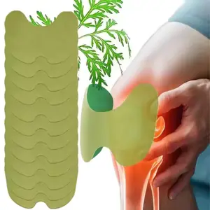 Knee Patches - 72 Count Warming Herbal Plaster Maximum Strength Heat Patches, 8 Hours Deep Heating Extra Strength Joint Soreness Soothing Patch for Knees, Back, Neck, Shoulder Daily Gentle