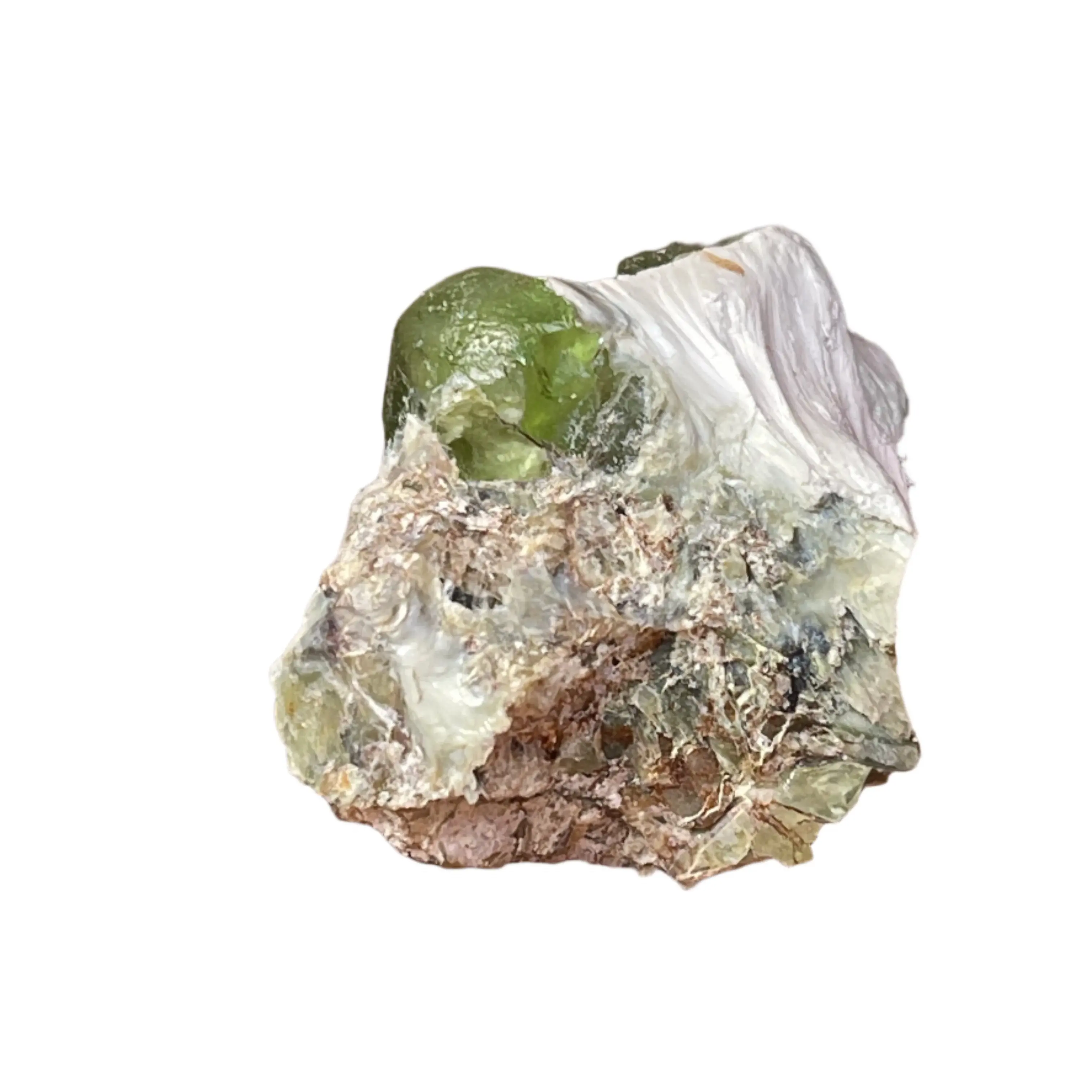 18.8 gram Peridot Crystal from Mansehra Pakistan