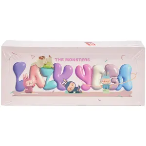 929574 Pop Mart Labubu The Monsters Lazy Yoga Series Figures Sealed Blind Box