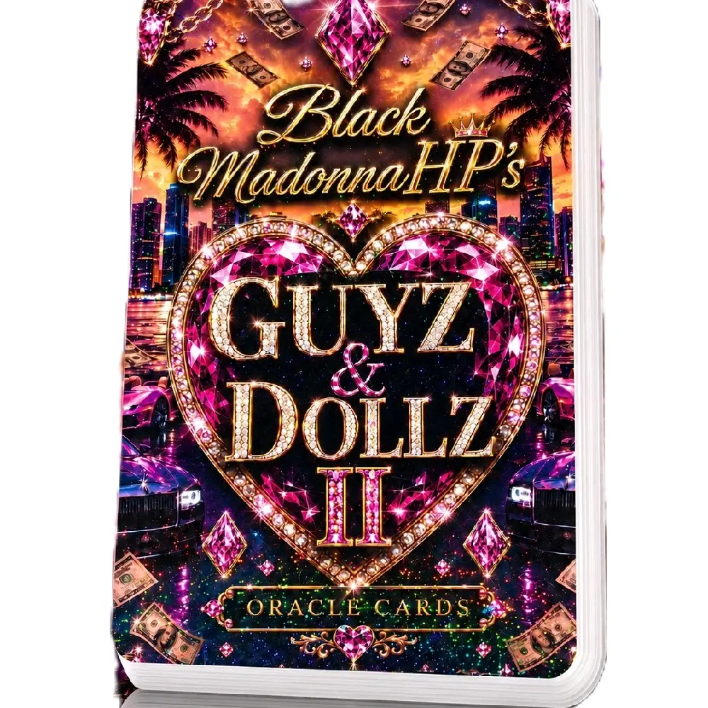 Black MadonnaHP’s Guyz & Dollz II Oracle Cards | Urban Love & Relationship Deck | Intuitive Tarot Reading Tool | Spiritual Gift