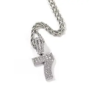 14KT Gold Plated Number Pendants Only - Elegant Jewelry for Special Occasions