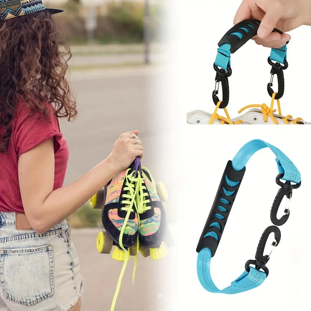 1pc Durable High-Strength Hook - Professional Outdoor Skating Accessories for Portable Skates Shoes Holder - Sturdy, Corrosion-Resistant, and Easy to Install!