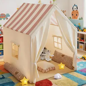 Fun Kids Game Tent, Princess Fairy Tale Toy Castle, Elegant Pretend Playhouse, Secret Hideout, Beach Toy Tent, Portable Toy House, Washable Playhouse