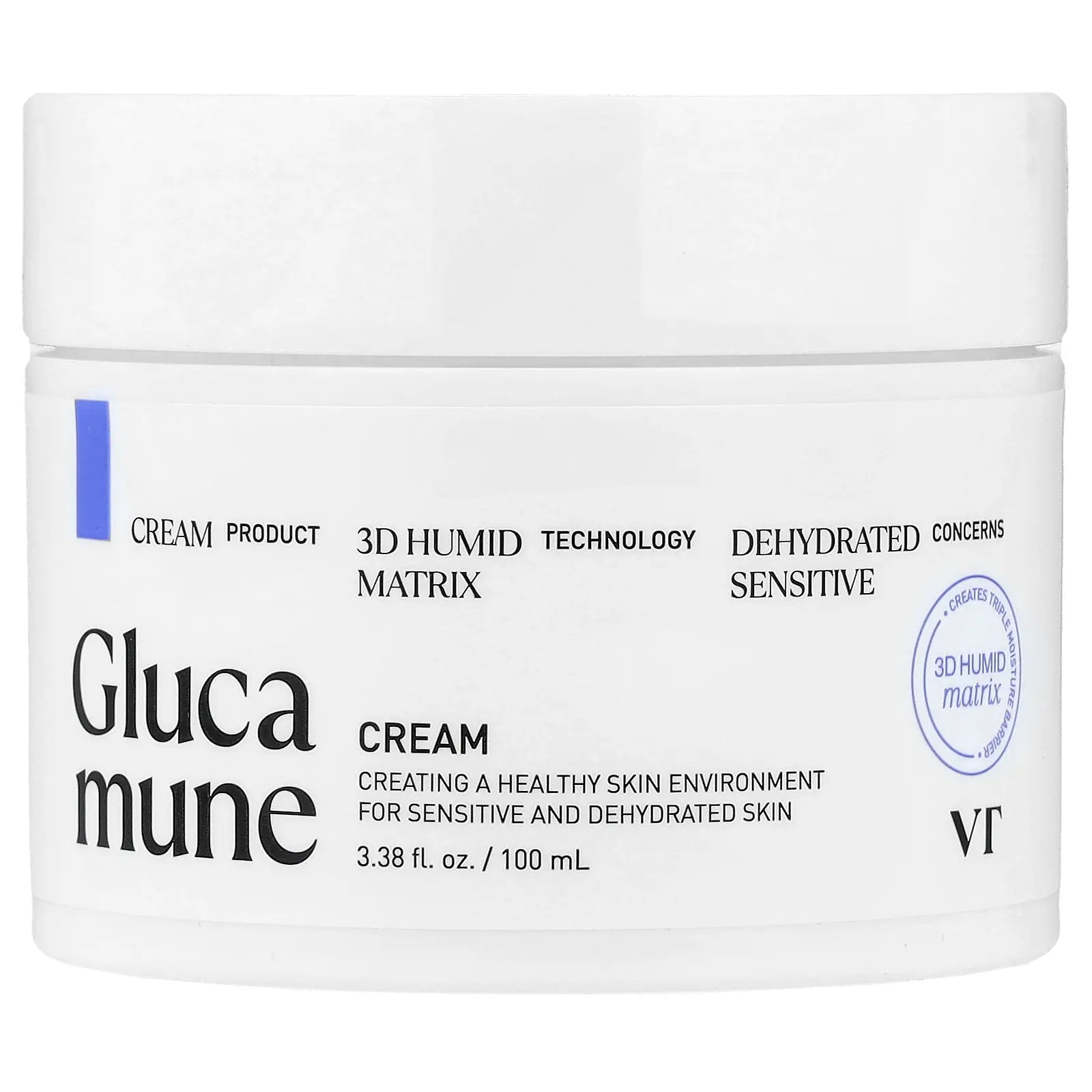 VT Cosmetics Glucamune Cream, 3.38 fl oz (100 ml)