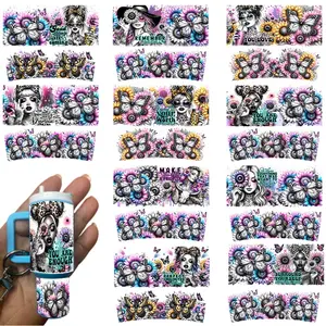 10 Pcs UV DTF Adhesive Keychain Stickers, Creative Mini Skirt Design, DIY Crafters, Mother's Day Gift, Personalized Handmade Key Chain Decorations, Customizable Stickers