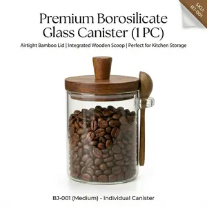 Medium coffee jar