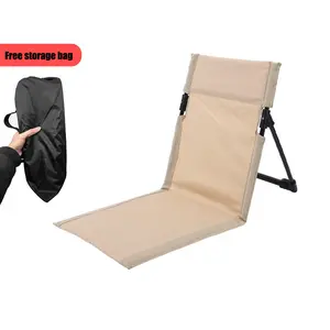 1pcs Folding Chair and Storage Bag Combination Set, Outdoor Portable Folding Camping Chair, Aluminum Frame Camping Lawn Chair with Single Shoulder Storage Bag, Suitable for Summer Camping - Picnic - Beach - Yard - Park
