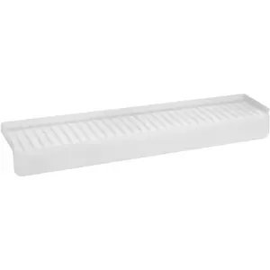 30"x4"  Sink Edge Protector - Splash Guard with Suction Cups & 5 Tilt, Cuttable Edge Guard for Kitchen Sink, Granite & Quartz Countertops (4"x30")