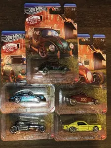 2026 Hot Wheels Silver Series "Vintage Club '68" set W/Chase