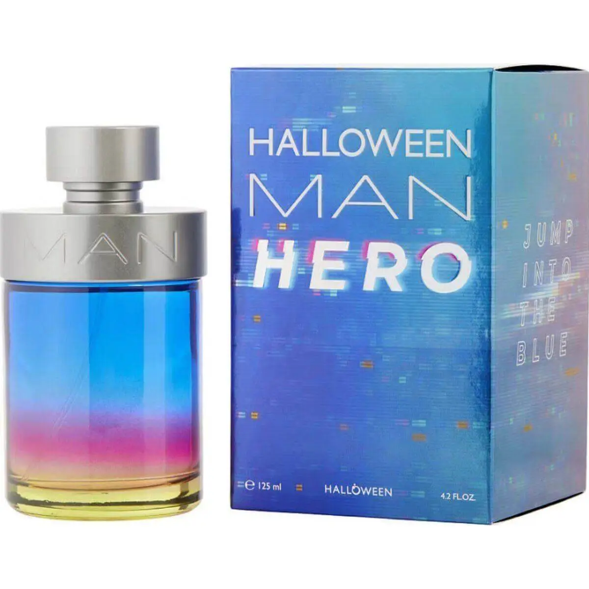 J. Del Pozo Halloween Man Hero Men's EDT Fragrance - 4.2 fl oz Aerosol Spray Cologne, Citrus-Lemon Multi-Scent Fragrant Lemon Boxed Packaged Men's Fragrance, New in Box, Boxed Men's Fragrance