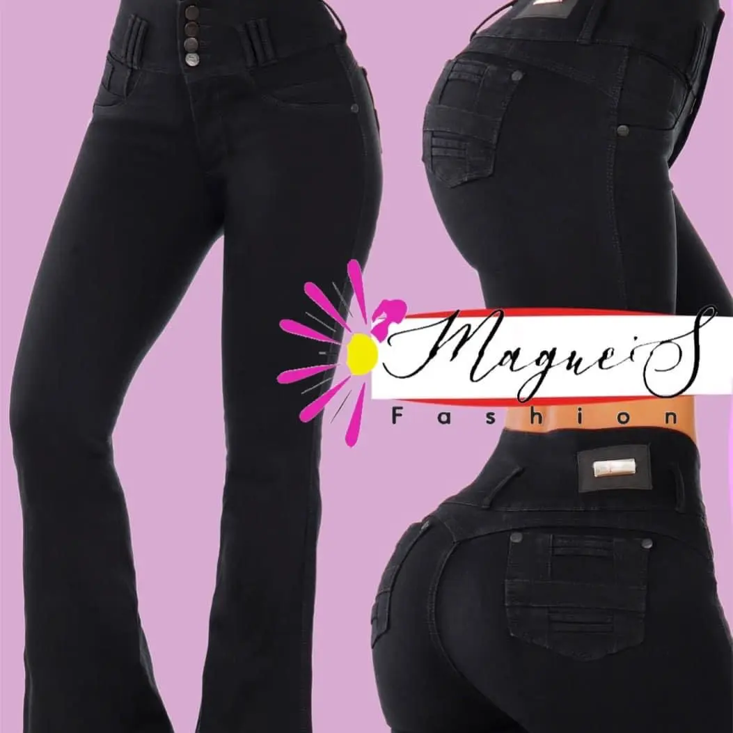 J152-6219 Women's Bootcut Colombian Jean - Womenswear, Bottom