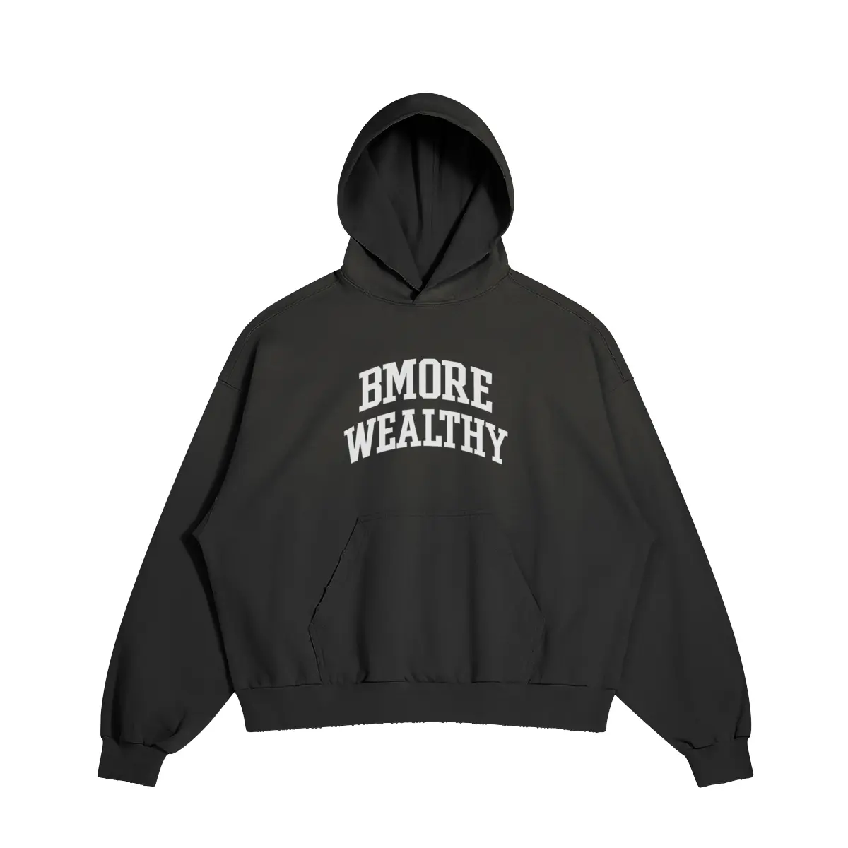 Bmore Wealthy Distressed Hoodie