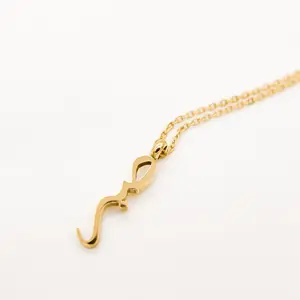 Patience/Sabr Calligraphy Necklace, Arabic Name Pendant Stainless Steel , Ramadan Gift For Female