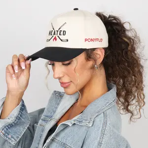 Heated Heated Hockey Women's Ponytail Hats