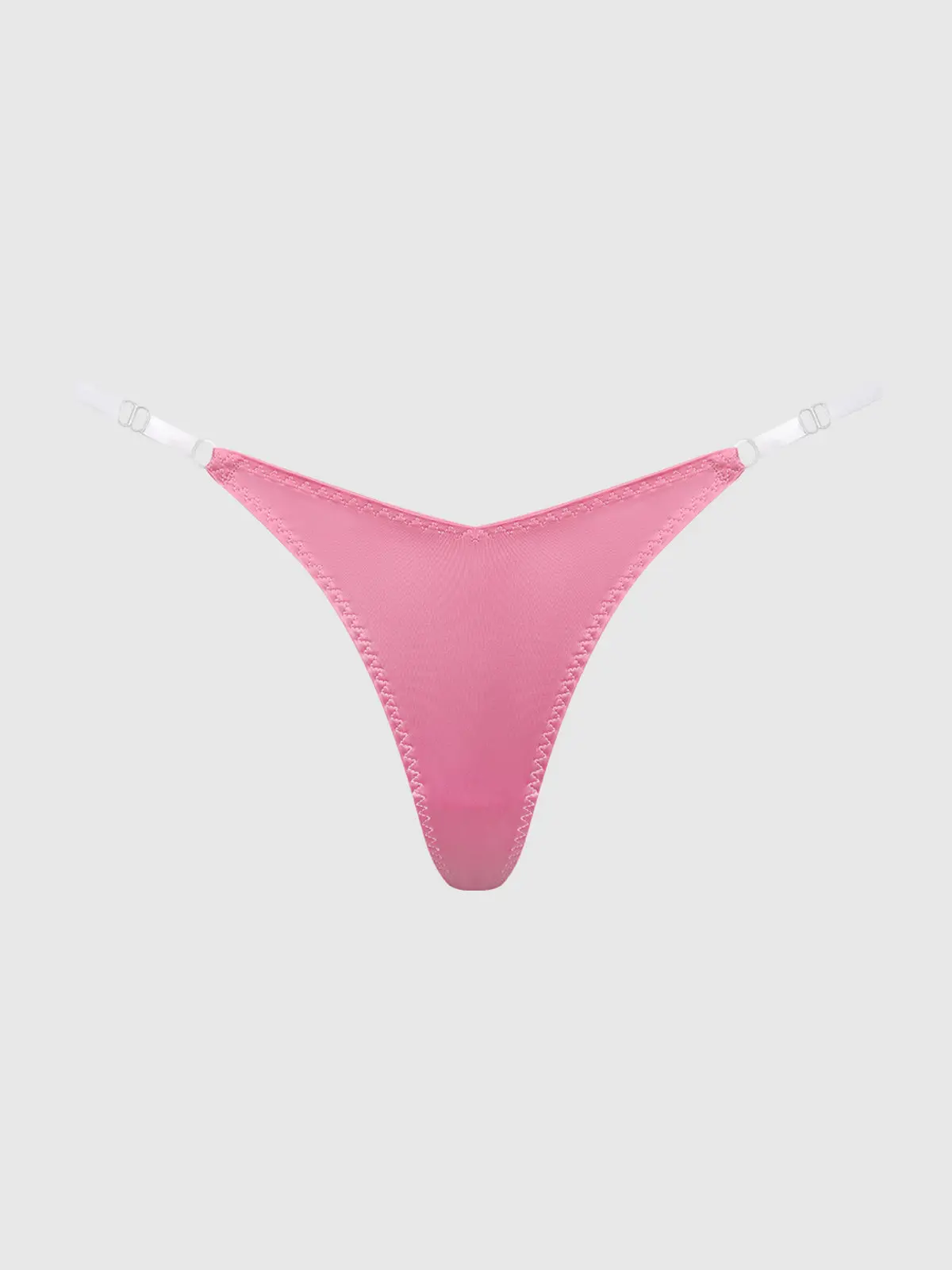 KRYSTAL CLEAR SIDE SLIDER THONG