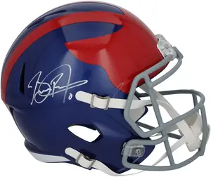 Brian Burns New York Giants Autographed Riddell 2024 Alternate Speed Replica Helmet - Fanatics Authentic Certified