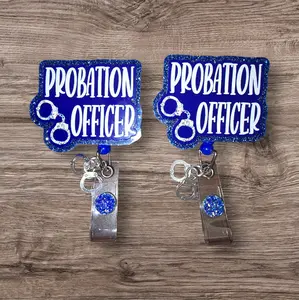Probation Officer Badge Reel