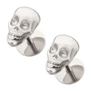 ComfyEarrings Skull Earrings – Lightweight & Comfortable for Everyday Wear, 316L Surgical-Grade Stainless Steel
