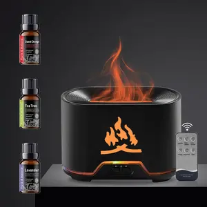 Create a Calm Space  Silent 300ml Humidifier with Aromatherapy & 7-Color Light, Perfect for Yoga, Office or Bedroom