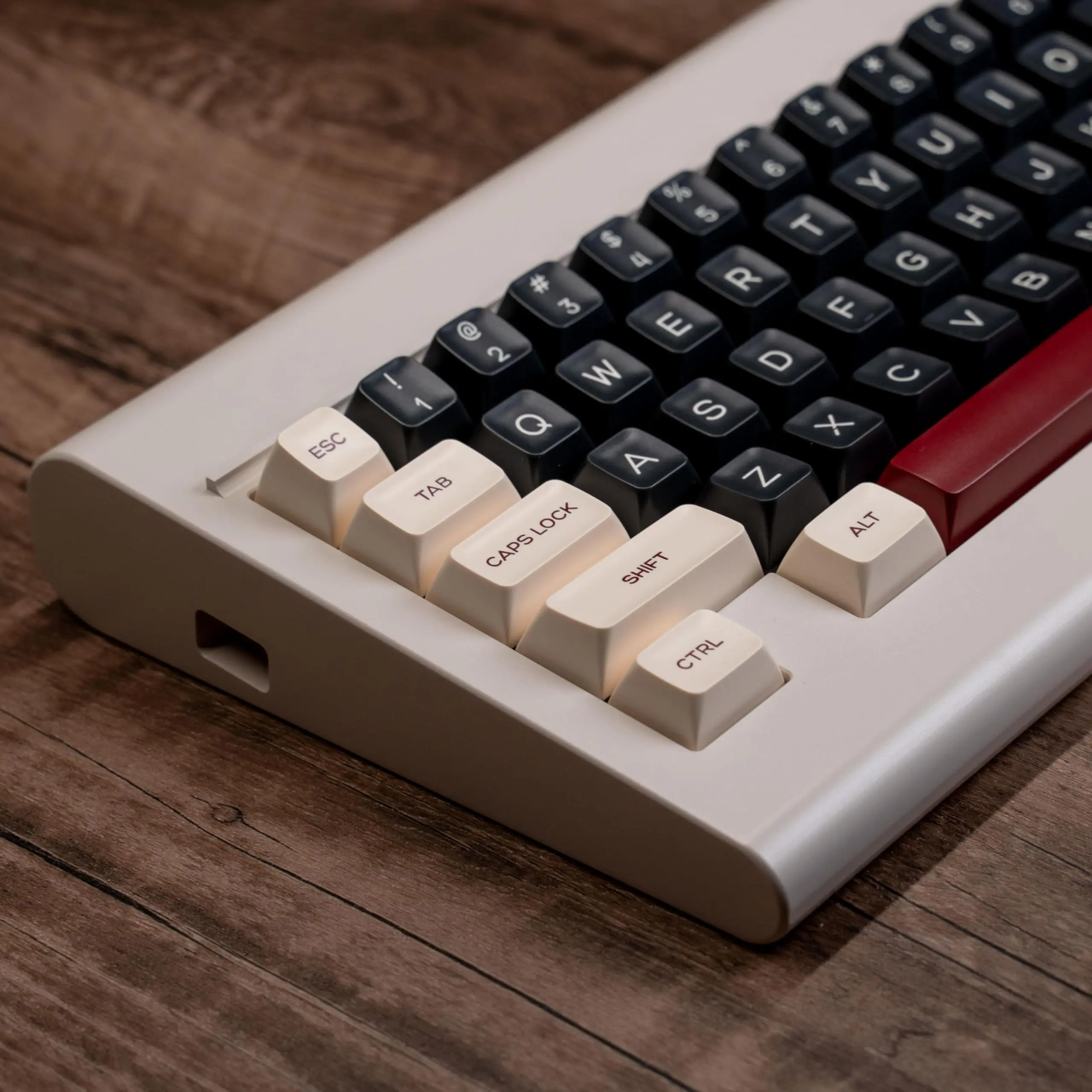 ULTRAEQUIP RSA Profile Minimalist Double-Shot Molded PBT Keycap Set - 160-170 Keys, Ergo Shape, Longer-Lasting Durability, ANSI/ISO Fits, Good Compatibility, White On Black, Custom Mechanical Keyboard Accessory, Pbt Material