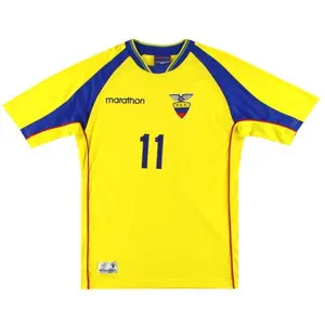 2002-03 Ecuador Marathon Home Shirt Delgado #11, Soccer team, gift for him, sport shirt, matching jersey