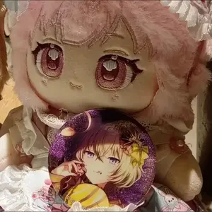 20cm Otori Emu Anime Figure Cosplay Plush Dress Up Cotton Doll Body Toys Gifts for Children Fan Collection