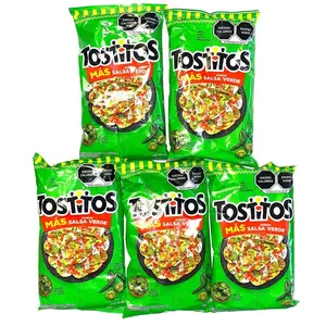 5 - PK Tostitos Salsa Verde - 62 g SABRITAS MEXICANAS - MEXICAN CHIPS - PAPITAS MEXICANAS 5 - PK Tostitos Salsa Verde - 62 g SABRITAS MEXICANAS - MEXICAN CHIPS - PAPITAS MEXICANAS