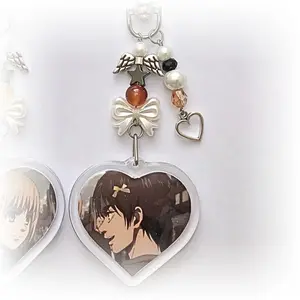 Attacking giants  armin & eren keychains