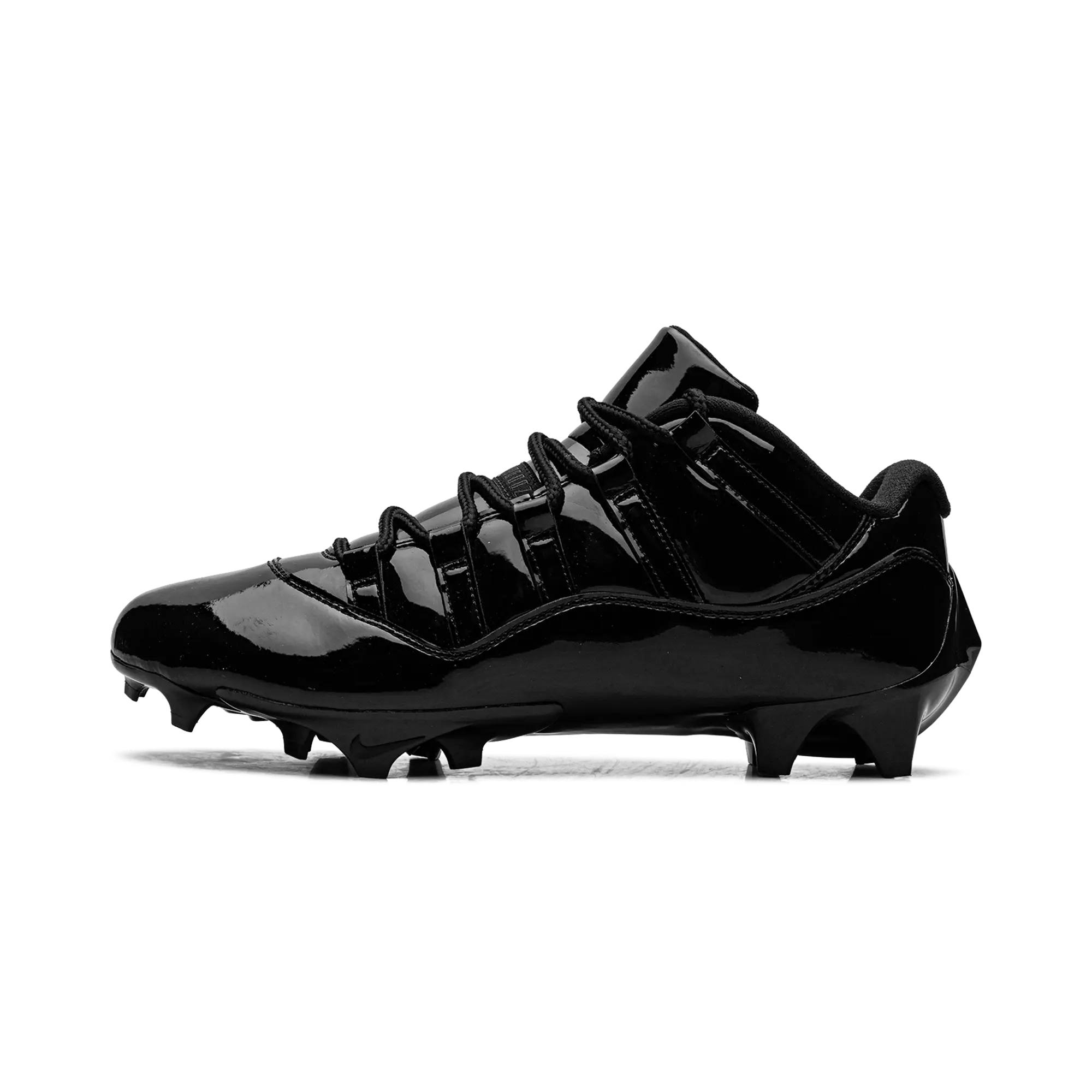 Air Jordan 11 Low TD Cleat "Patent Black" IQ8113 001