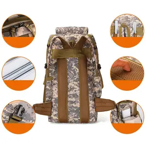 Hiking Backpack Big Outdoor Bag Durable Backpack Camouflage Travel Bag Waterproof wadi's 2023