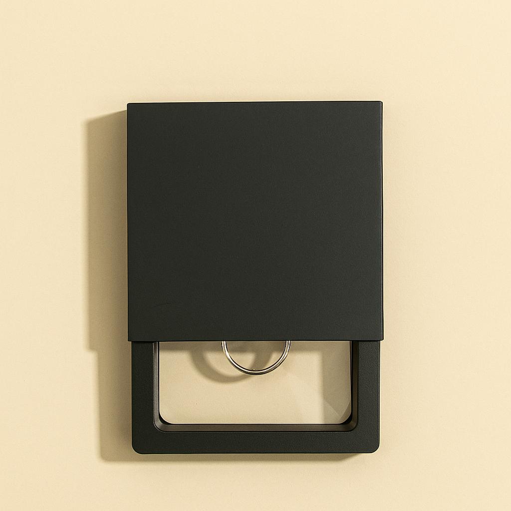 Hug Hands Adjustable Ring S925 Sterling Silver Open Ring “Always With You” Engraved Couple Gift for Women