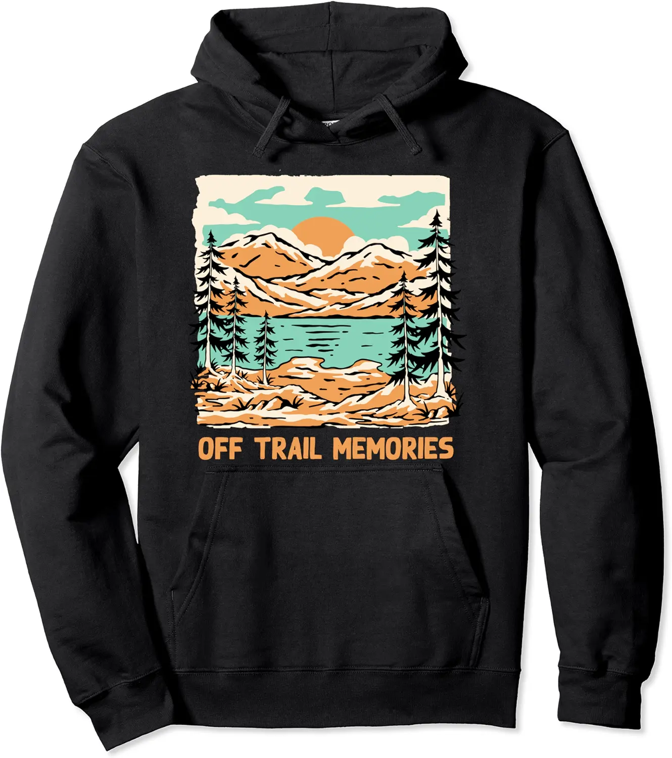 Off Trail Memories Hiking Friends Hiker Buddy Vacation Pullover Hoodie - Peterbauti Shop 53B09YP79GCD
