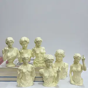 New Venus with Attitude Statue Resin Craft Ornament Western Figurine