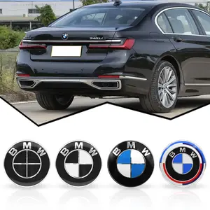 74mm 82mm Car Front Hood Emblem Logo Rear Trunk Badge Car Decals for BMW M Performance E46 E90 E60 F10 F30 F20 E39 E36 X5 E70 F25 F15 E53