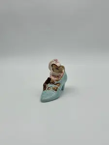 "The Old Woman Who Lived in a Shoe" Figurine – Beatrix Potter by Beswick England