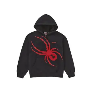 Supreme Men's Spyder Zip Up Hooded Sweatshirt Black, from StockX