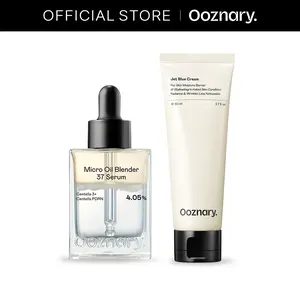 [New] [Ooznary] At-Home Skin Booster Duo | Centella PDRN Serum + Skin Barrier Cream | 6 Type Centella, CICA PDRN, Ectoin and OLIGO HA  | Micro Oil for Quick-Absorbing | Damaged Skin Barrier | Made in Korea