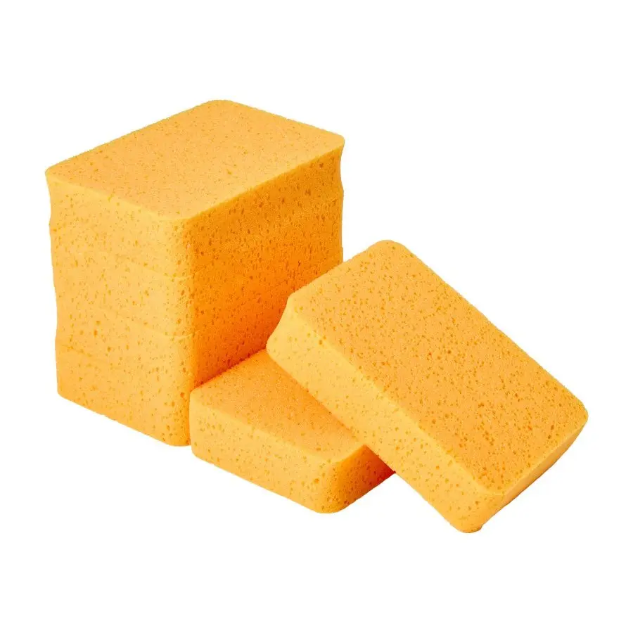 VEVOR Scrub Sponge, 6-Pack Non-Scratch Cleaning Sponges for Home, Bathroom More, Zero Scratch Dish Scrubber, Large Household Scrubbing Sponges, Friendly to Tiles, Marble, Glass and Other Surfaces