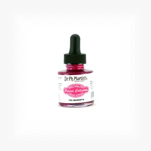 Dr. Ph. Martin's Spectralite Private Collection Liquid Acrylics (7PC) Arcylic Paint Bottle, 1.0 US fl oz, Magenta, 1 Bottle