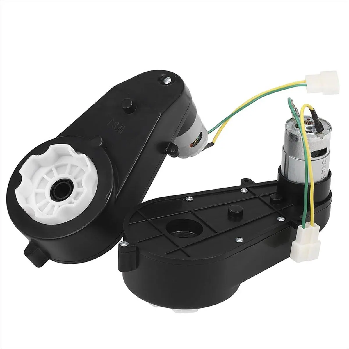 2 Pcs Kids Ride on Car Gearbox 550 12V Motor 40000RPM Electric Motor with GearBox High Speed RS550 DC Motor Match