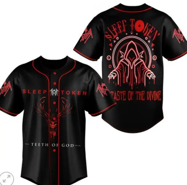 Sleep Token Baseball Jersey For Fans