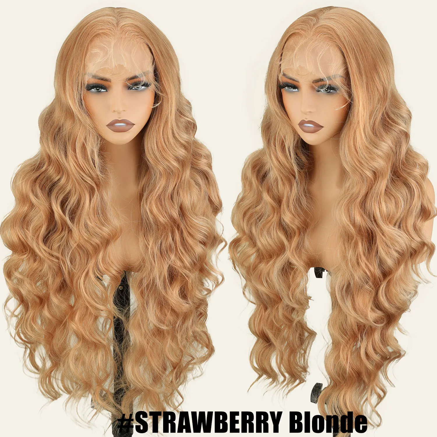 #STRAWBERRY BLONDE (32" Body Wave)
