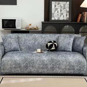 Soft Skin-Friendly Waterproof Sofa Cover, High Elasticity Furniture Protector, Baby Pet Friendly, Multi-Color Options, Living Room Party Use, Elastic Sofa Slipcover